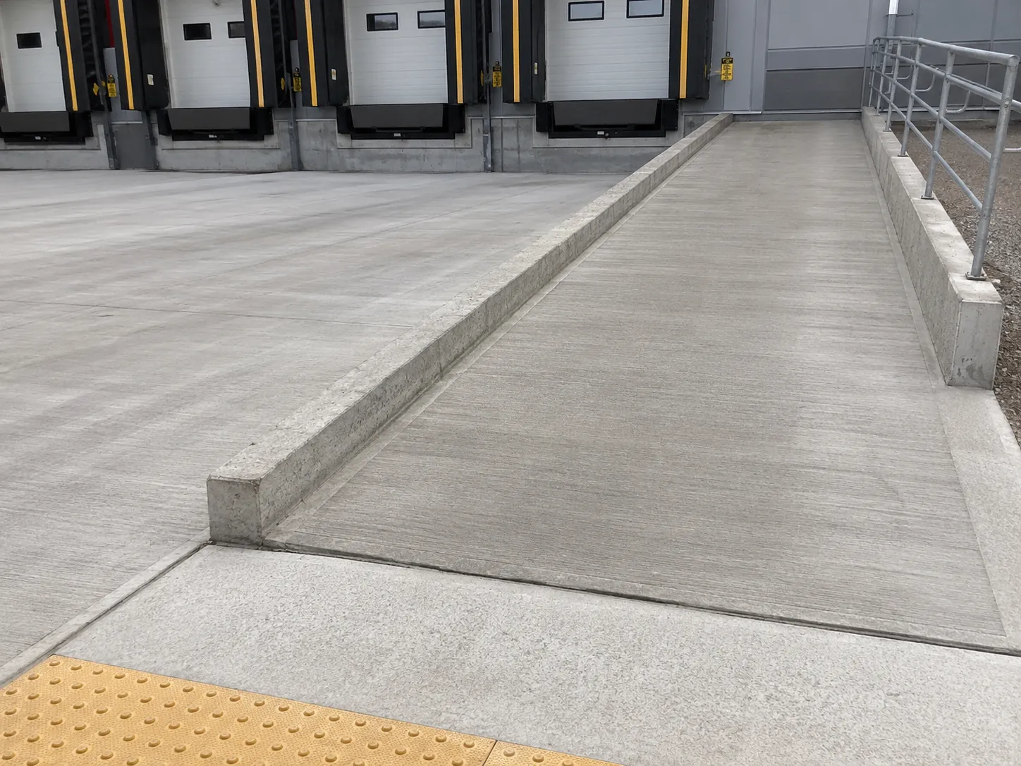 Loading Docks and Ramps in Markham being built and completed on site by Harrowgate Group