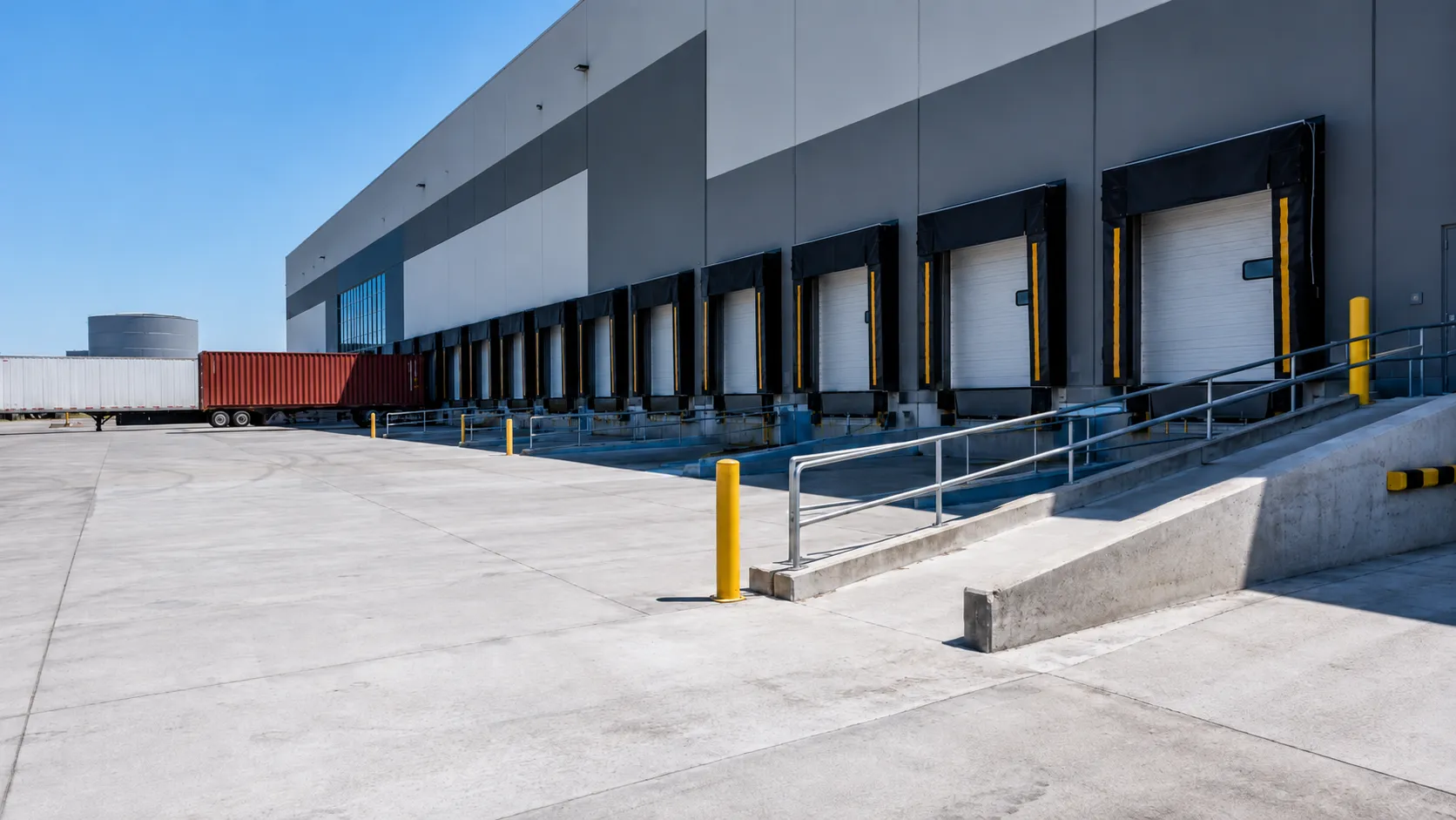 Loading Docks and Ramps in Markham, Ontario, self-performed and completed by Harrowgate Group