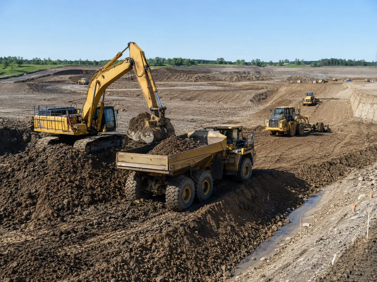 Completed Mass Excavation and Bulk Earthworks installation in Windsor by Harrowgate Group