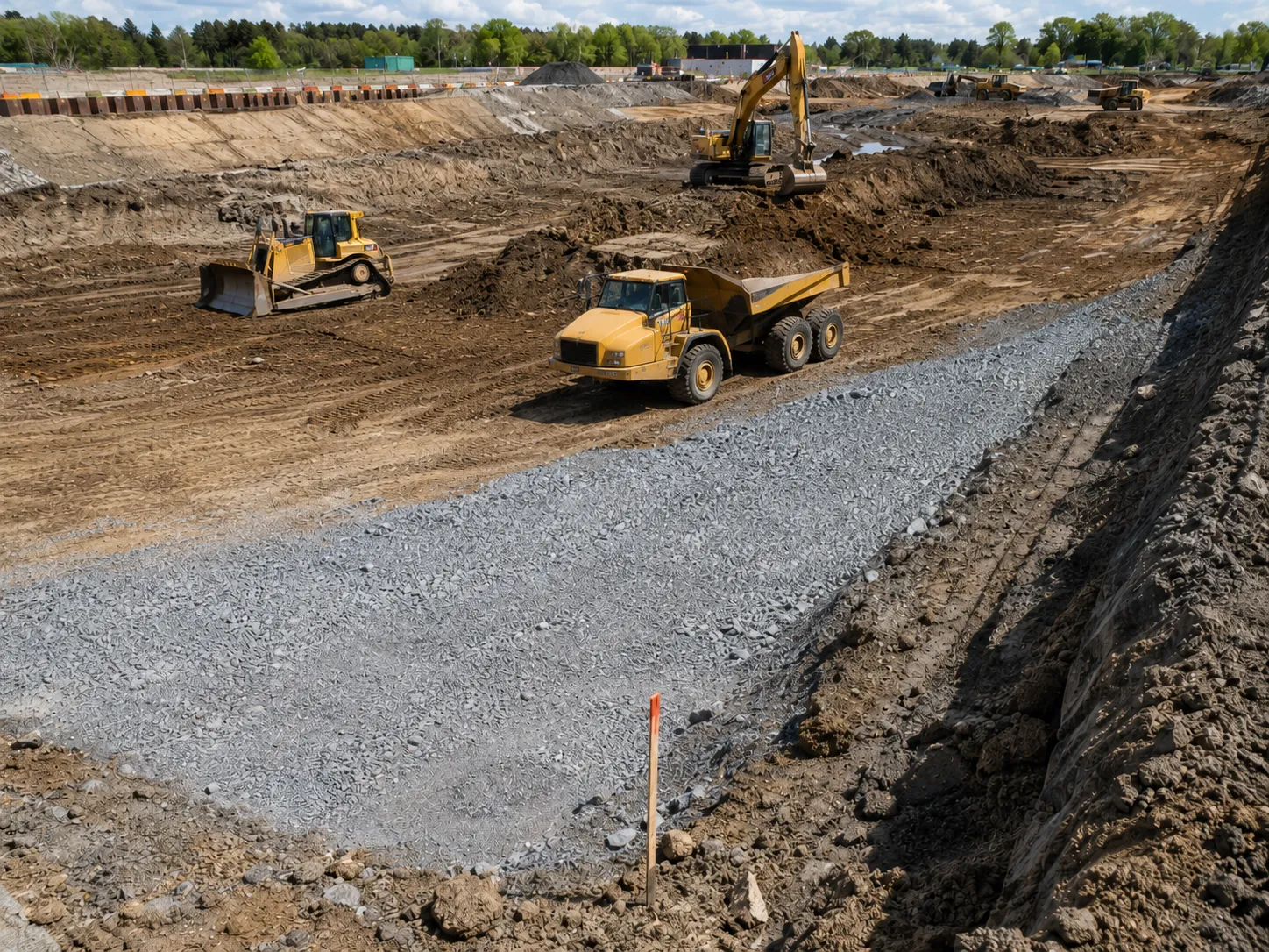 Mass Excavation and Bulk Earthworks in Windsor being built and completed on site by Harrowgate Group