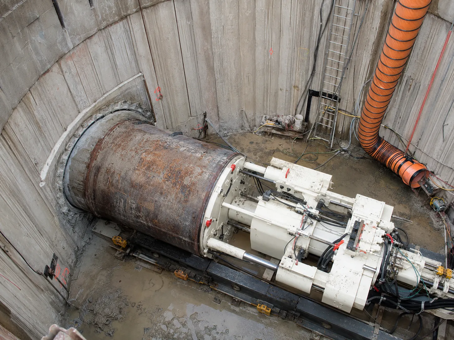 Completed Microtunnelling and Pipe Jacking installation in Kitchener by Harrowgate Group