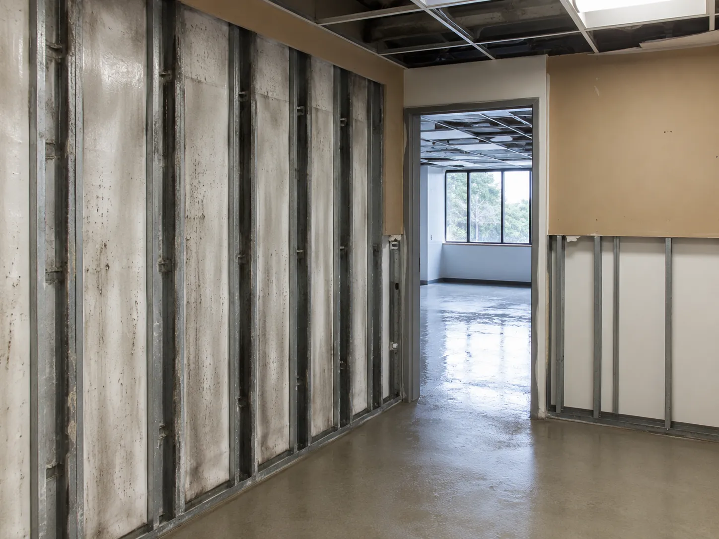 Completed Mould Remediation installation in Hamilton by Harrowgate Group