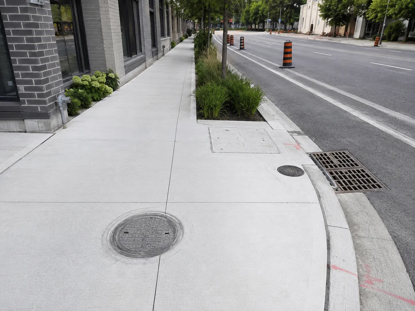 Completed Municipal Concrete Works installation by Harrowgate Group