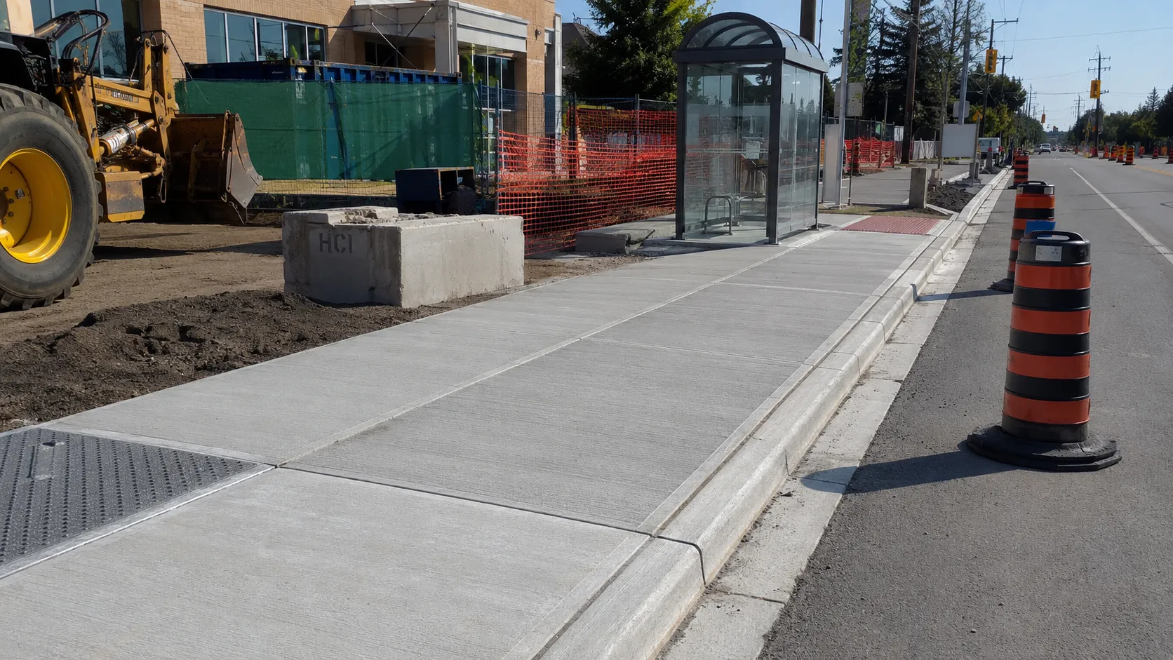 Municipal Concrete Works, self-performed and completed by Harrowgate Group
