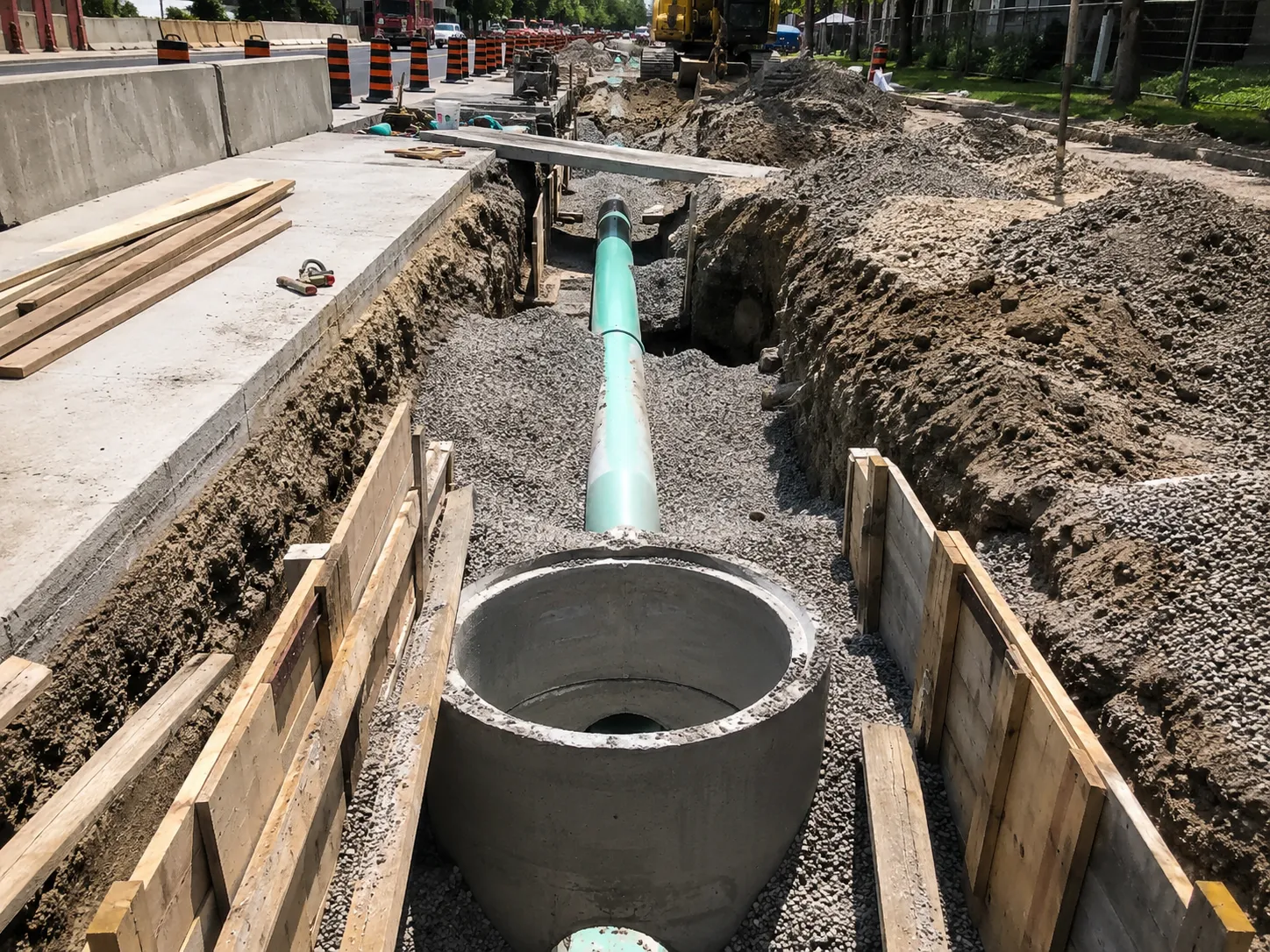 The Innisfil market for municipal concrete works for Municipal Concrete Works in Innisfil