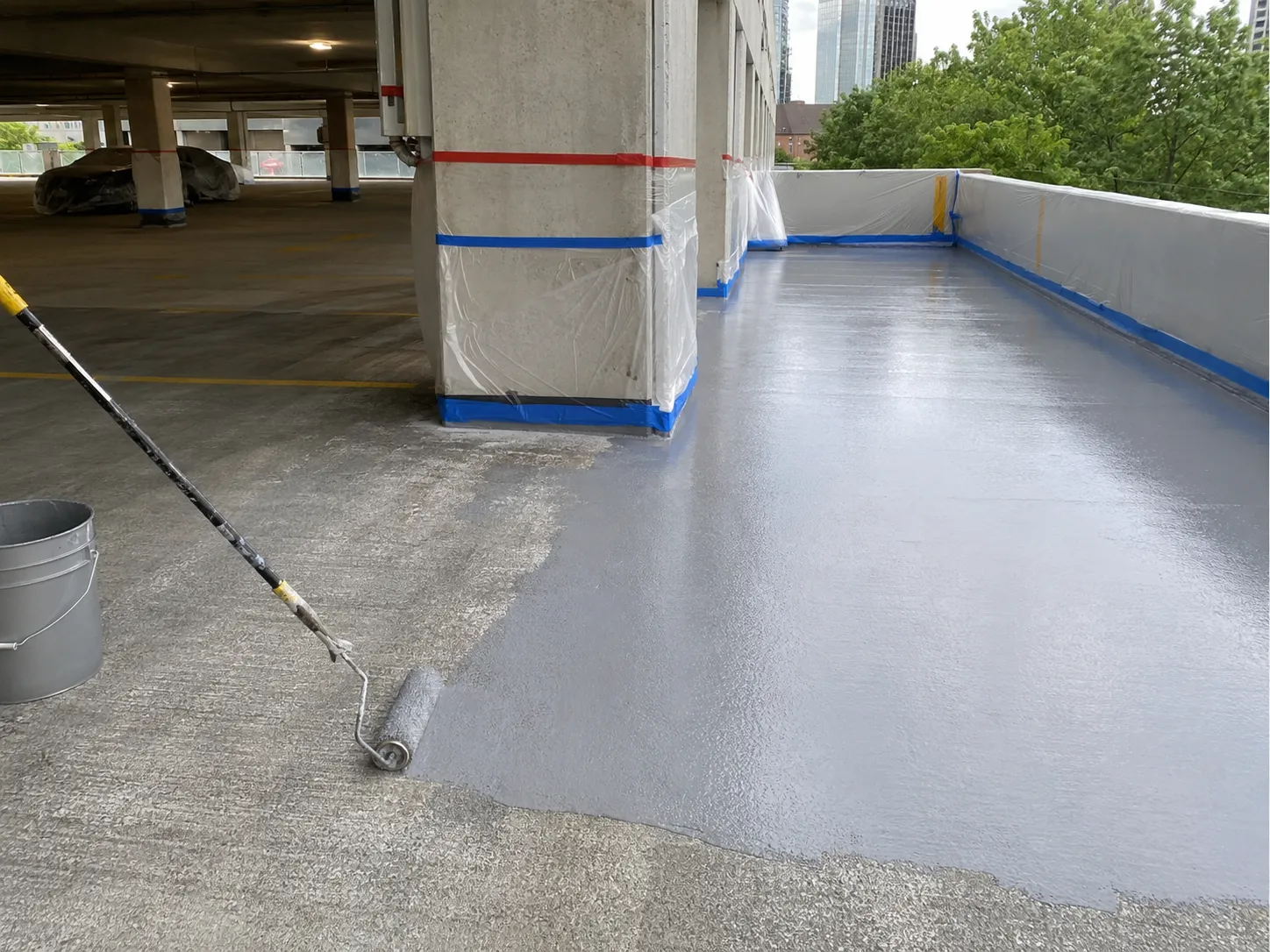 The Markham market for parking structure repair for Parking Structure Repair in Markham