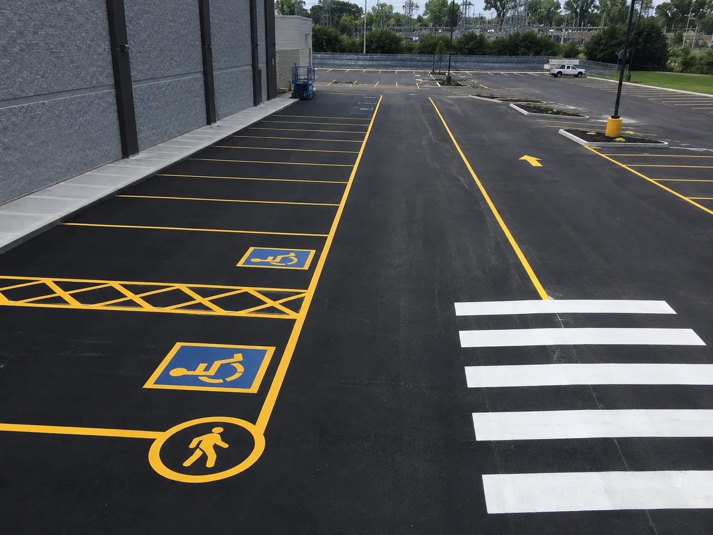 The Kitchener market for pavement line marking for Pavement Line Marking in Kitchener
