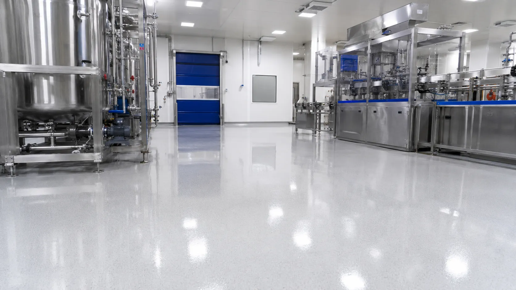 Pharmaceutical and Hygienic Floor Coatings in Hamilton, Ontario, self-performed and completed by Harrowgate Group