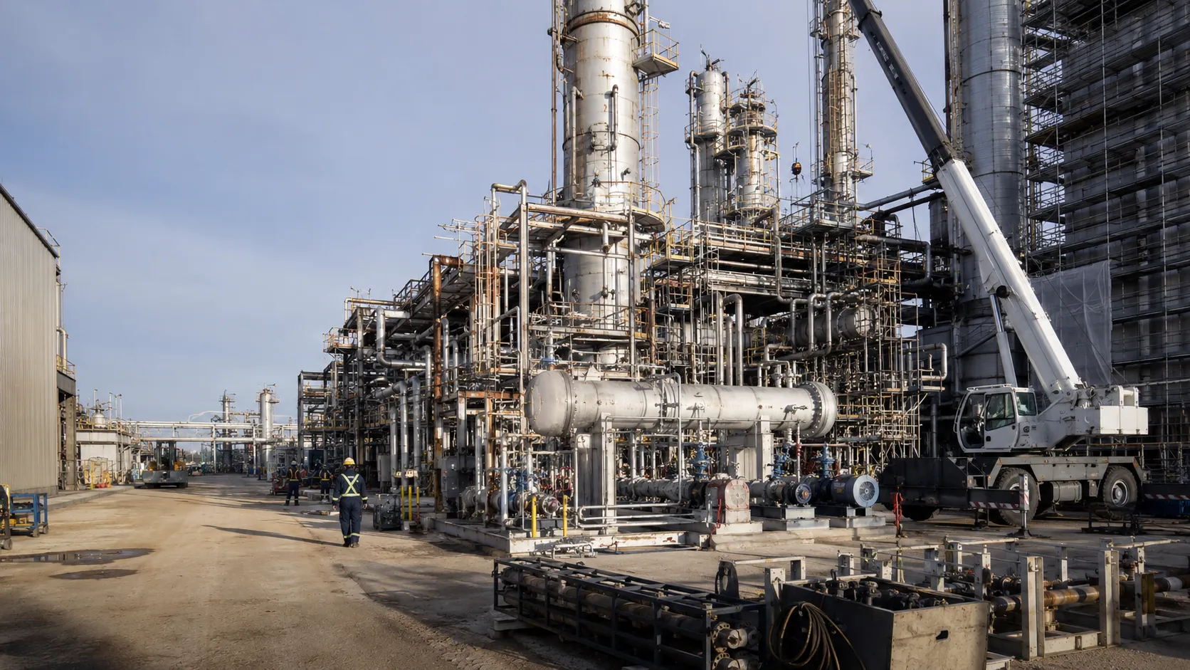Plant Turnaround and Shutdown Support, completed by Harrowgate Group