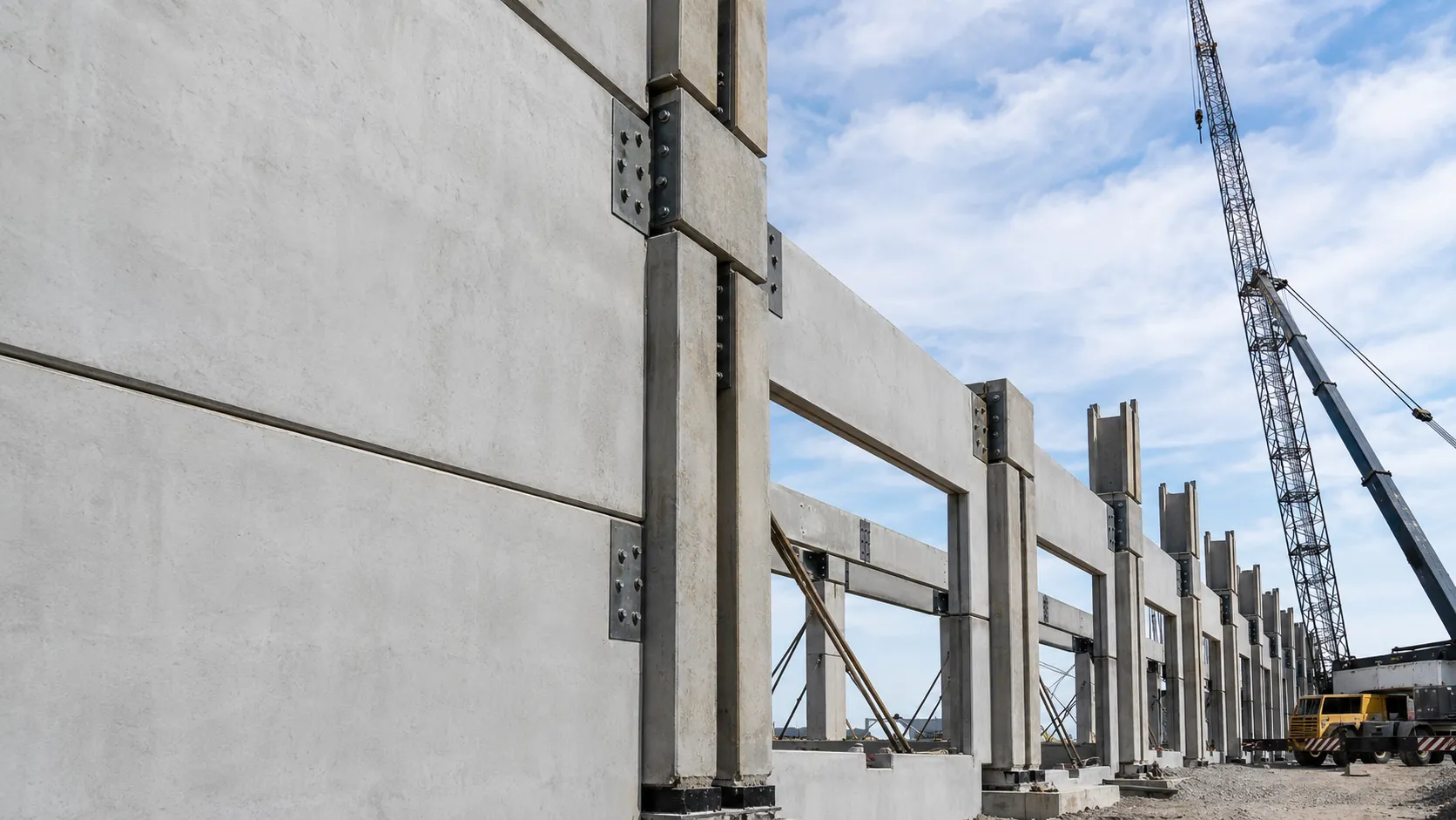 Precast Installation in Ajax, Ontario, self-performed and completed by Harrowgate Group