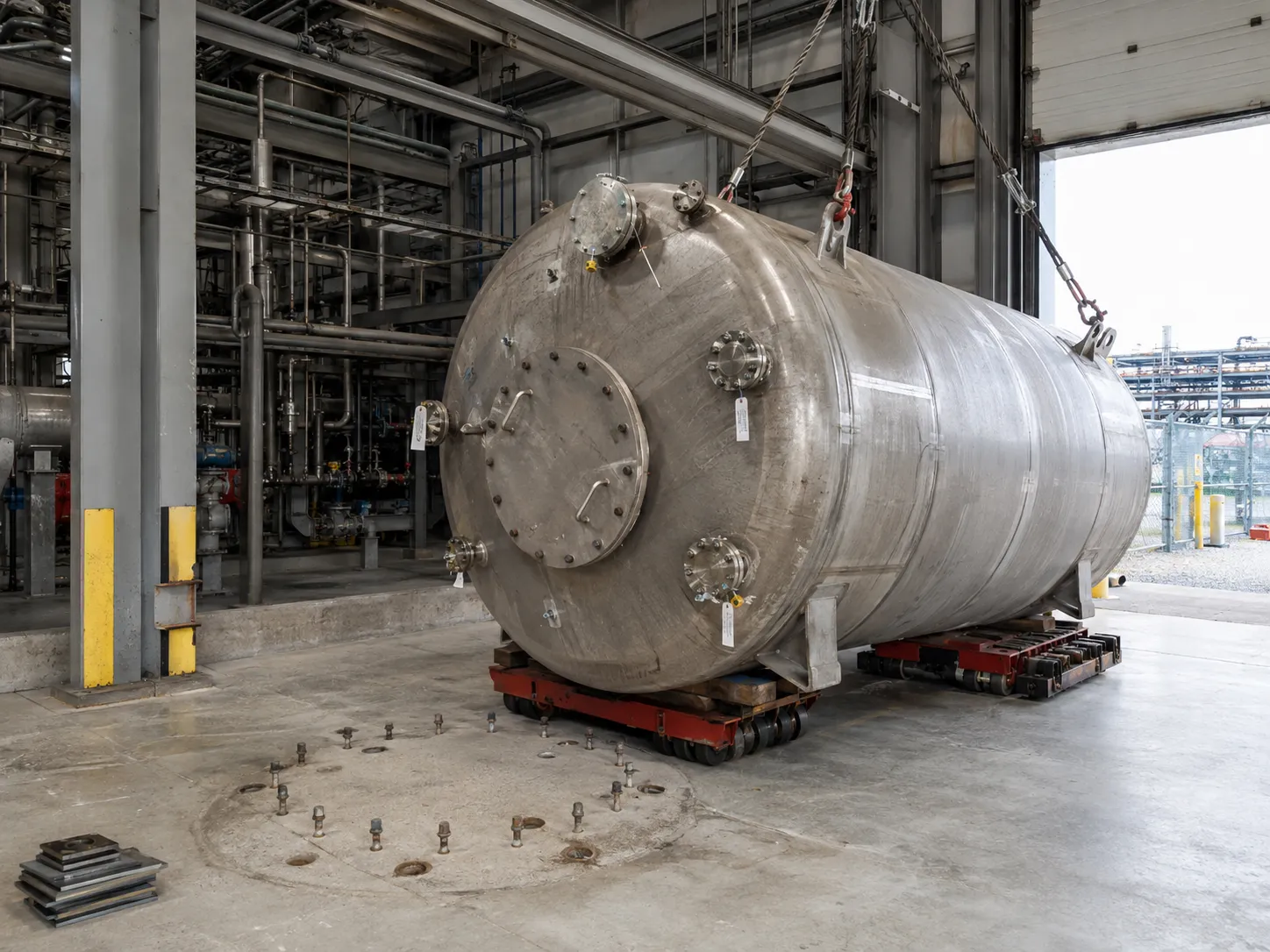 Process Equipment Removal being built and completed on site by Harrowgate Group