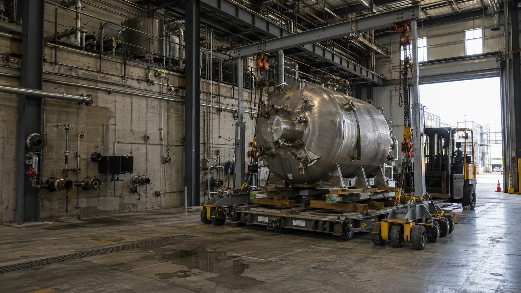 Process Equipment Removal, completed by Harrowgate Group