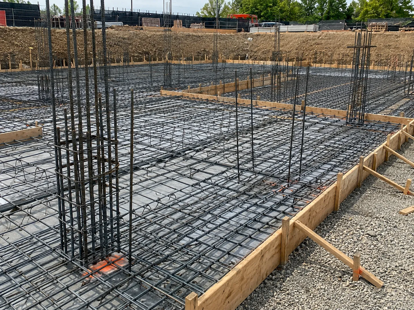 Completed Rebar Supply and Installation in Markham by Harrowgate Group
