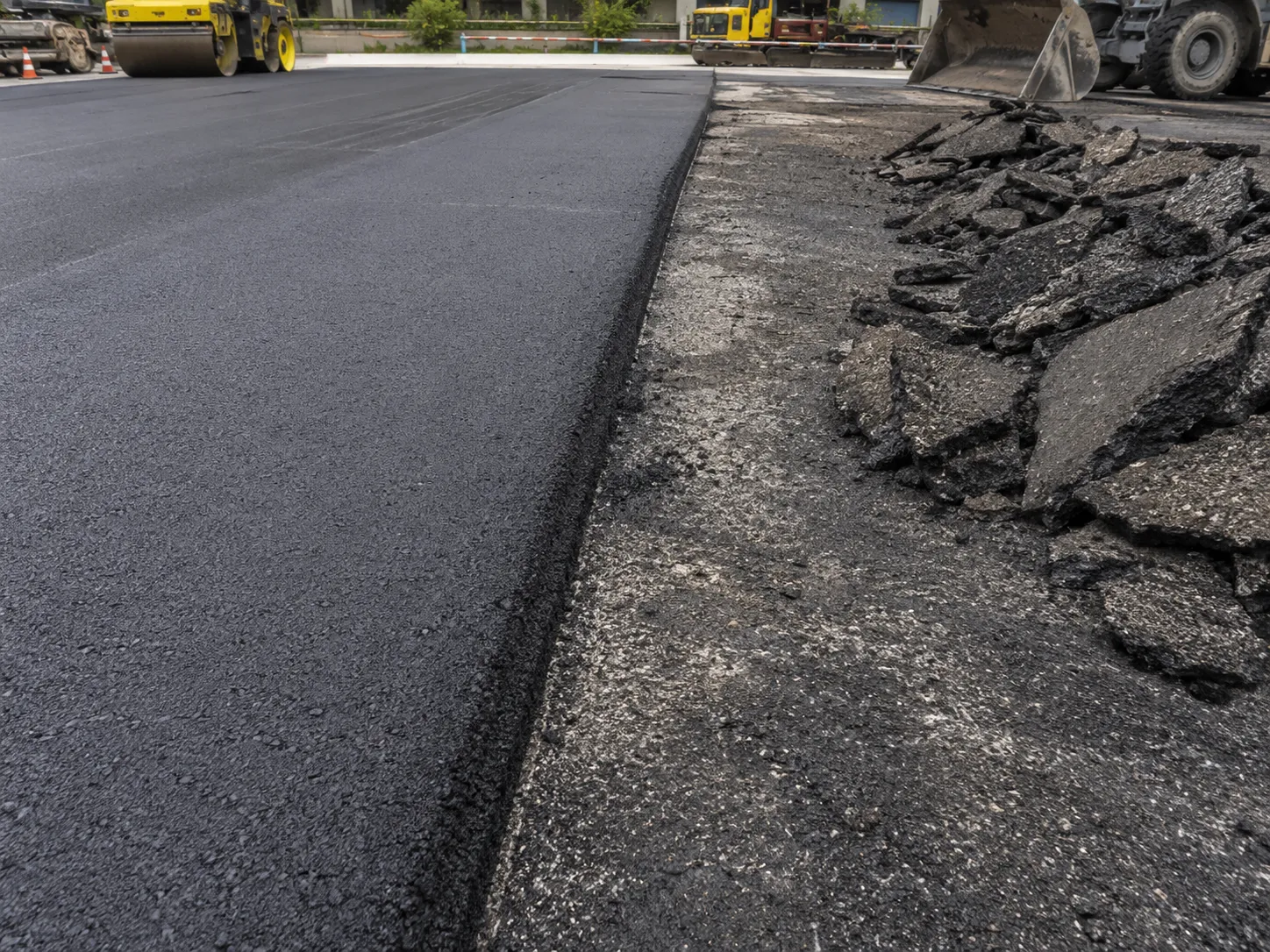 Repaving and Resurfacing in Markham being built and completed on site by Harrowgate Group