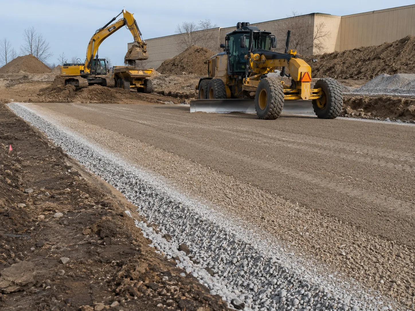 The Aurora market for roadworks and pavement base for Roadworks and Pavement Base in Aurora