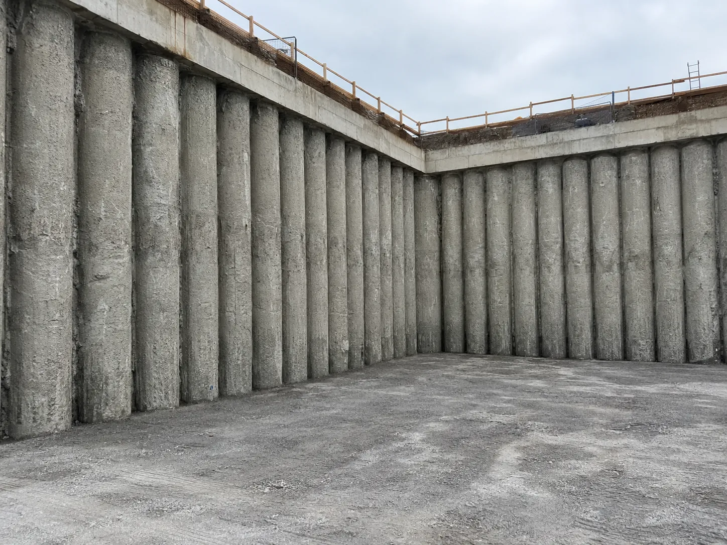 How we perform secant and tangent pile wall construction by Harrowgate Group