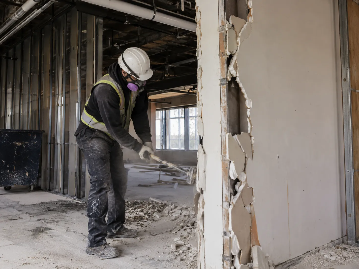Selective Demolition in Ajax, Ontario, self-performed and completed by Harrowgate Group