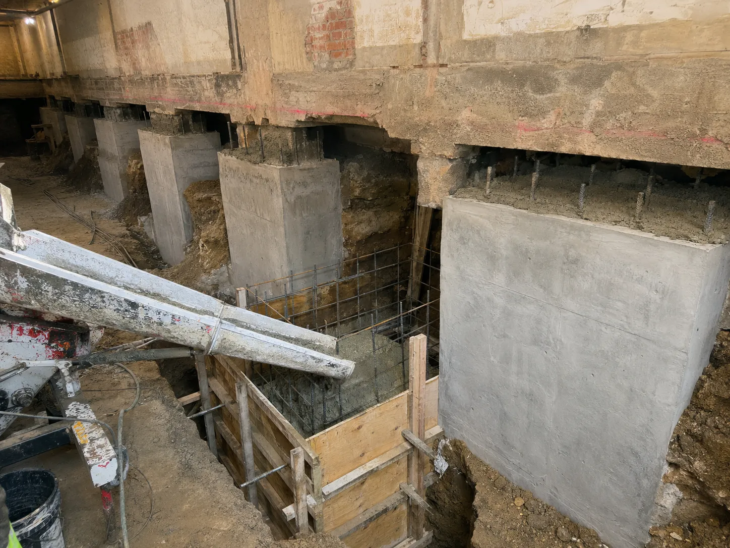 The Ajax market for sequential pit underpinning by Harrowgate Group