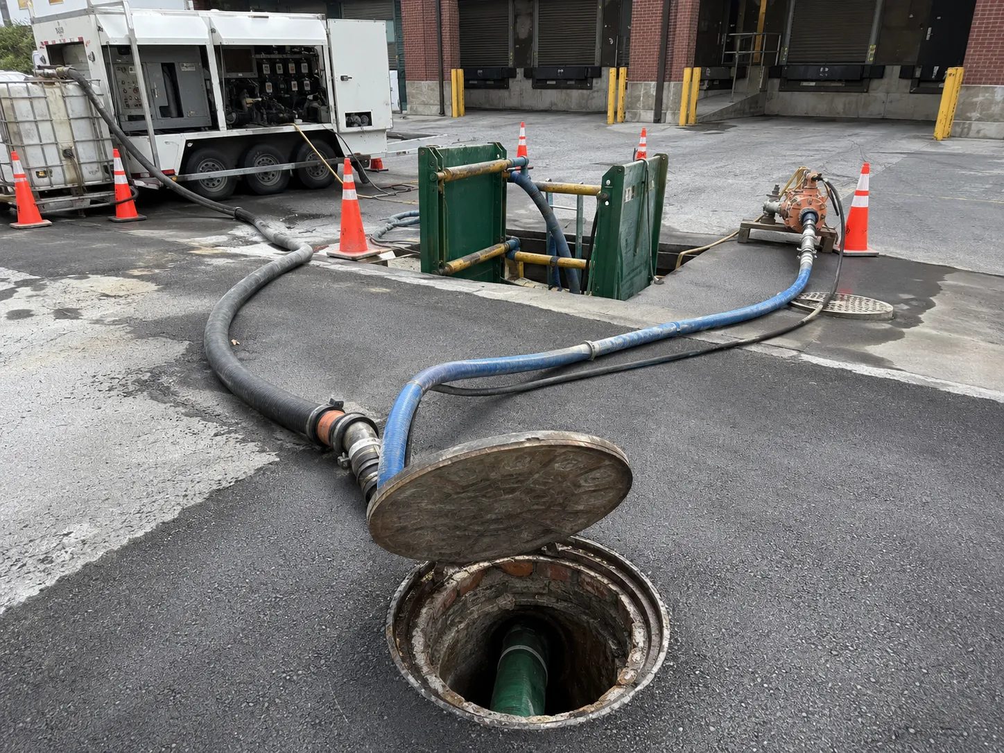 Completed Sewer and Watermain Rehabilitation installation in Aurora by Harrowgate Group