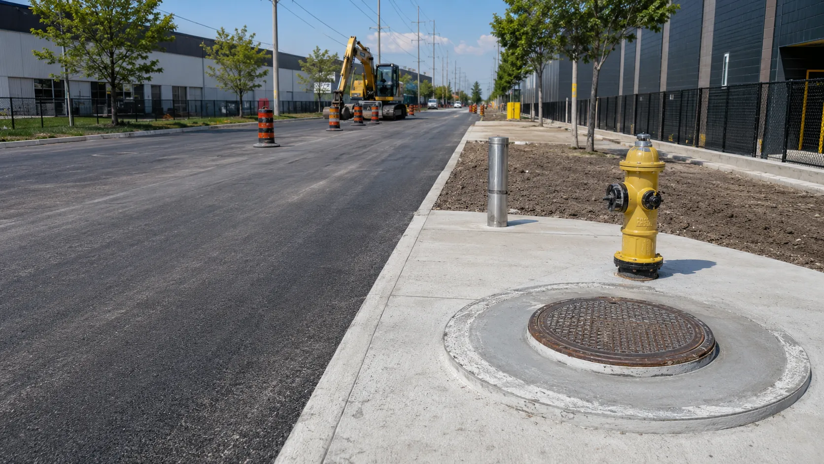 Sewer and Watermain Rehabilitation, self-performed and completed by Harrowgate Group