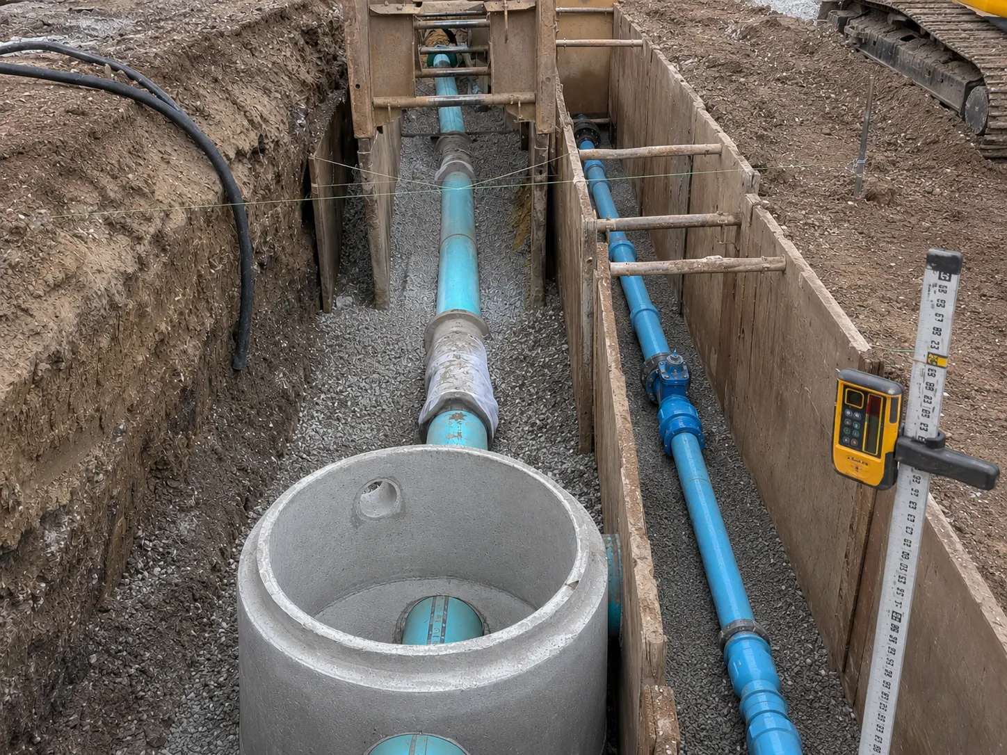 The Aurora market for sewer and watermain rehabilitation for Sewer and Watermain Rehabilitation in Aurora