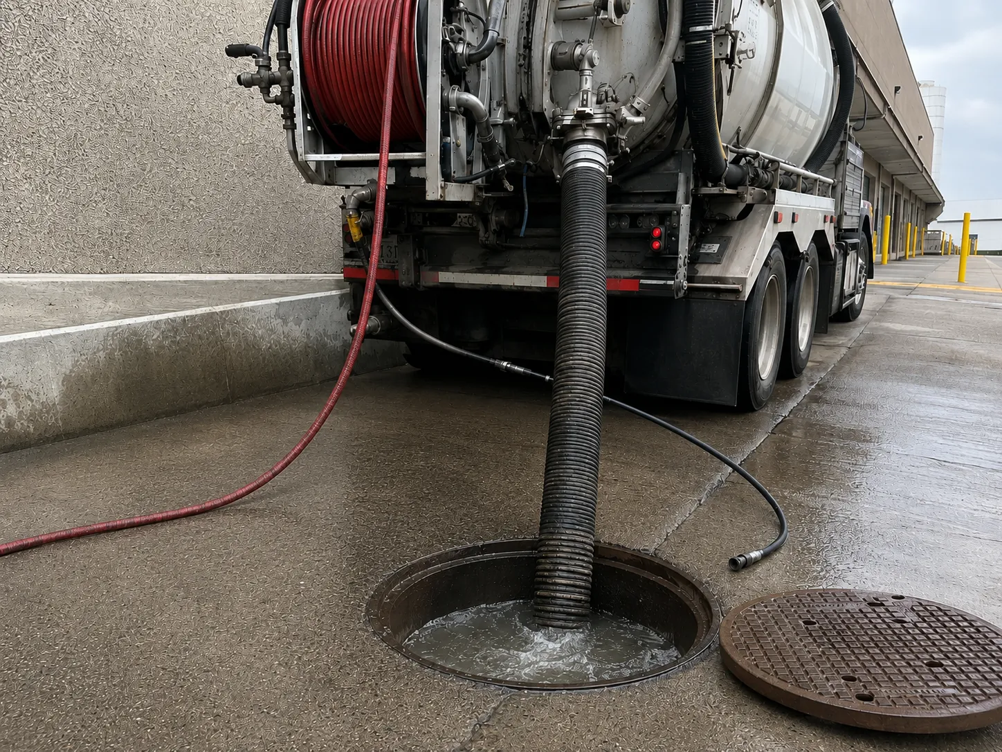 Completed Sewer Cleaning and Flushing installation in Aurora by Harrowgate Group