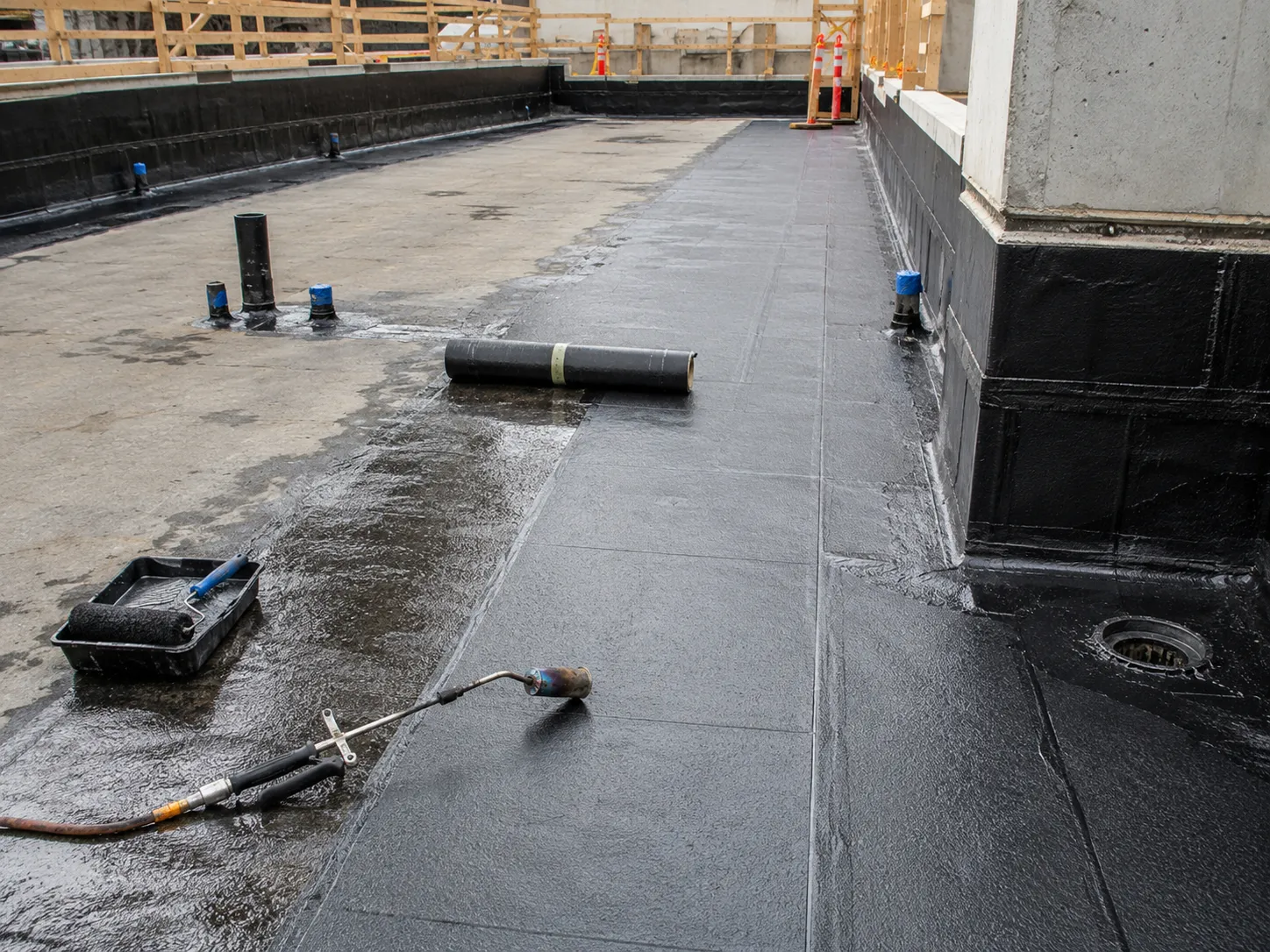The Waterloo market for sheet and torch-on waterproofing for Sheet and Torch-On Waterproofing in Waterloo