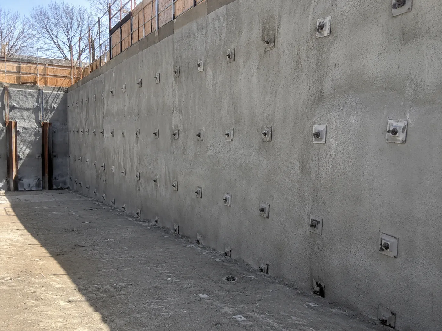 Completed Shotcrete and Gunite installation by Harrowgate Group
