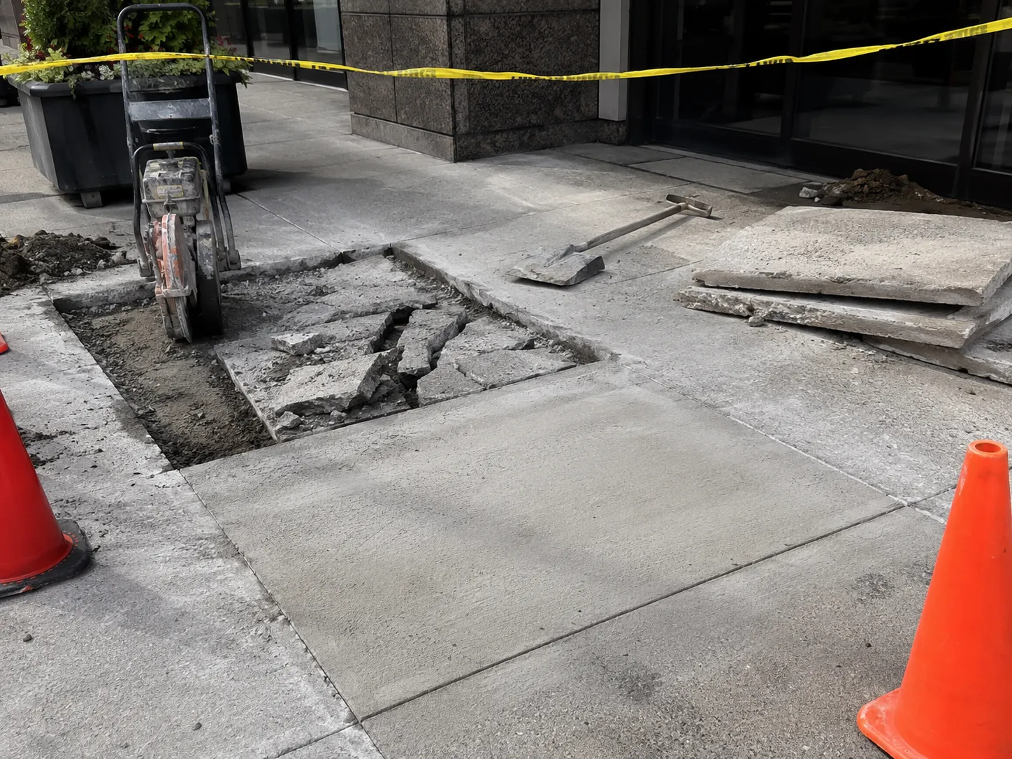 The Kitchener market for sidewalk repair and trip hazard removal for Sidewalk Repair and Trip Hazard Removal in Kitchener