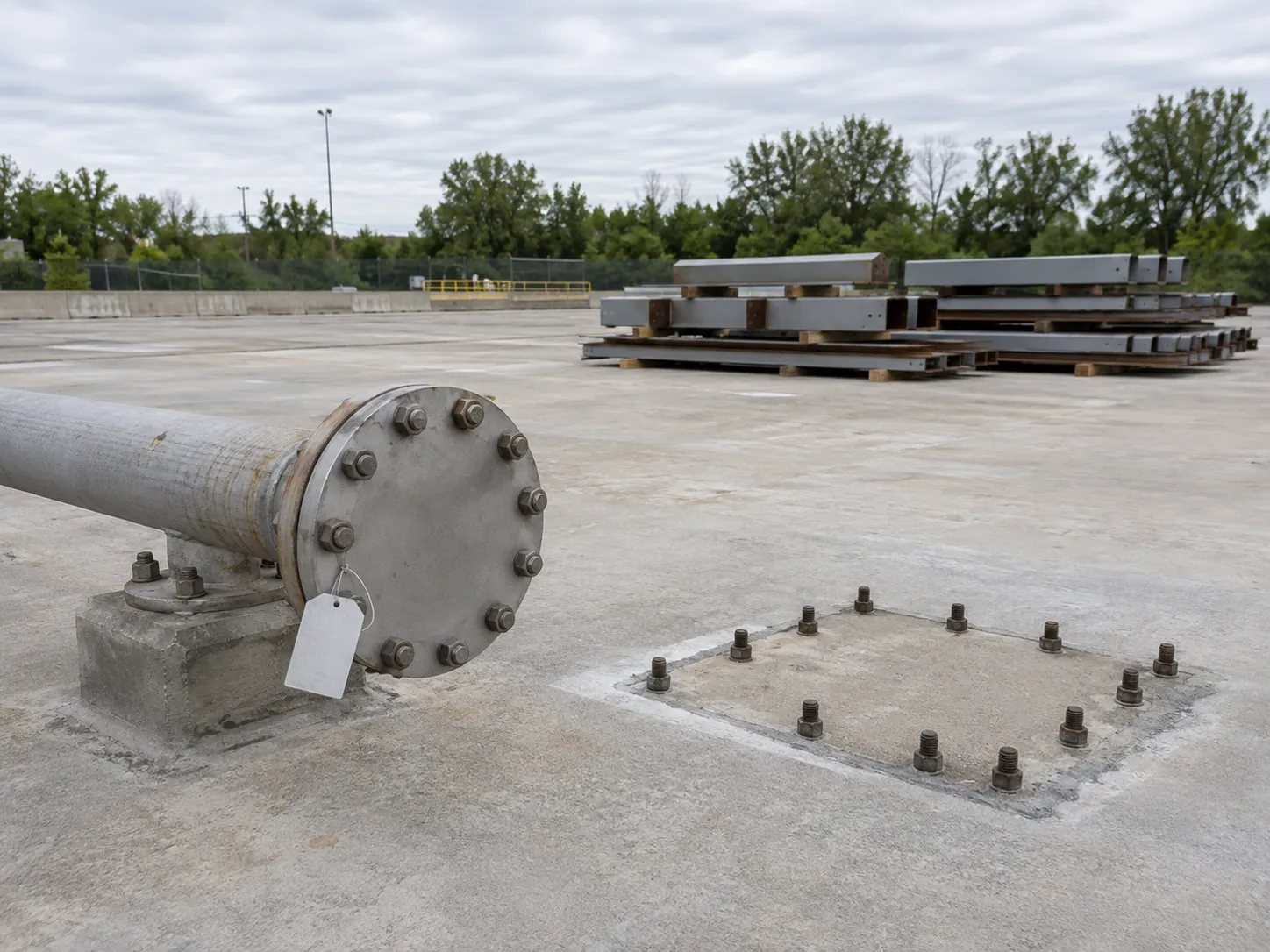 Site Decommissioning and Closure in Markham being built and completed on site by Harrowgate Group