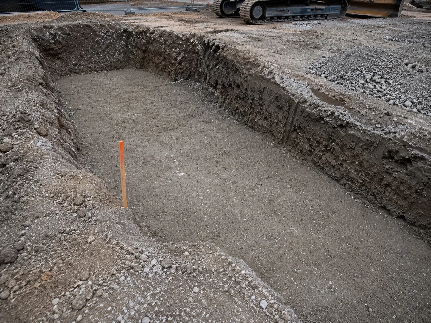 Site Excavation in Markham being built and completed on site by Harrowgate Group