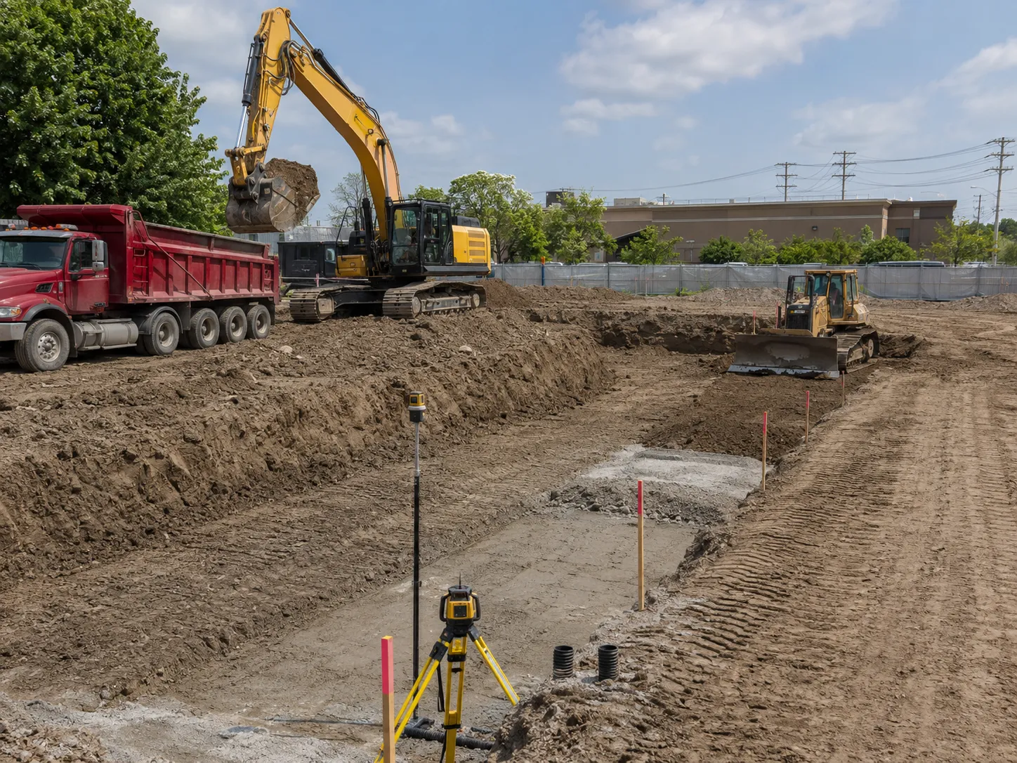 The Markham market for site excavation for Site Excavation in Markham