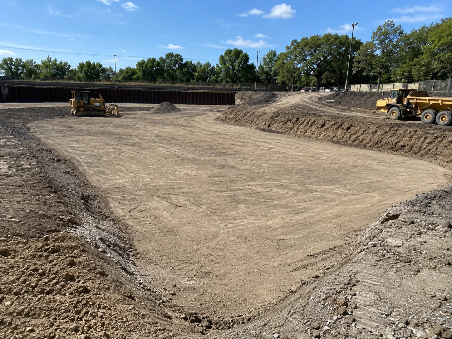Where site grading and earthworks are needed in Markham for Site Grading and Earthworks in Markham