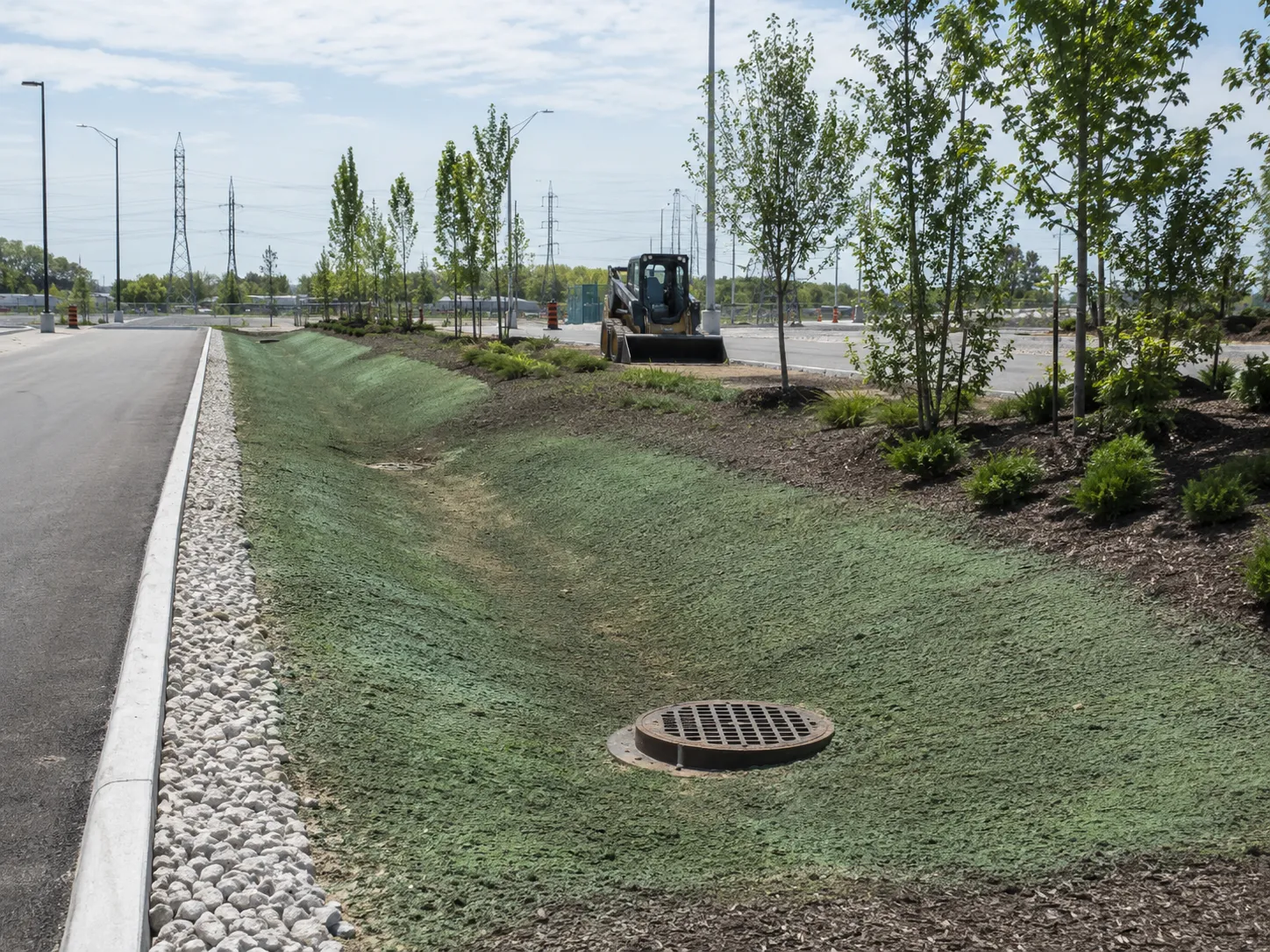 Completed Site Restoration and Landscaping installation in Innisfil by Harrowgate Group