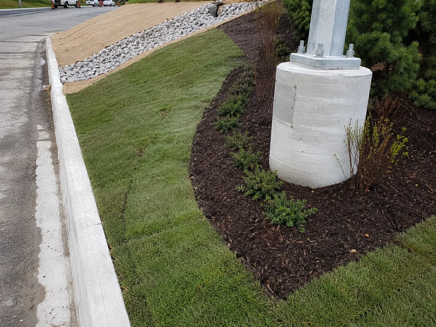 Site Restoration and Landscaping in Innisfil being built and completed on site by Harrowgate Group