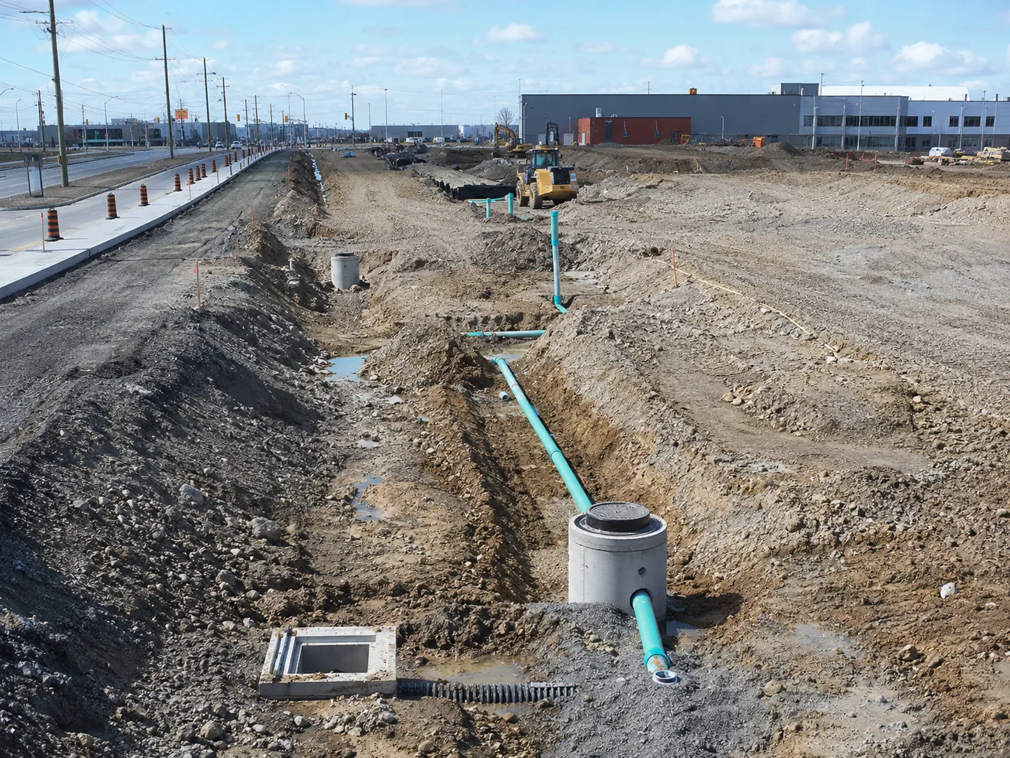 The Markham market for site servicing contractor for Site Servicing Contractor in Markham