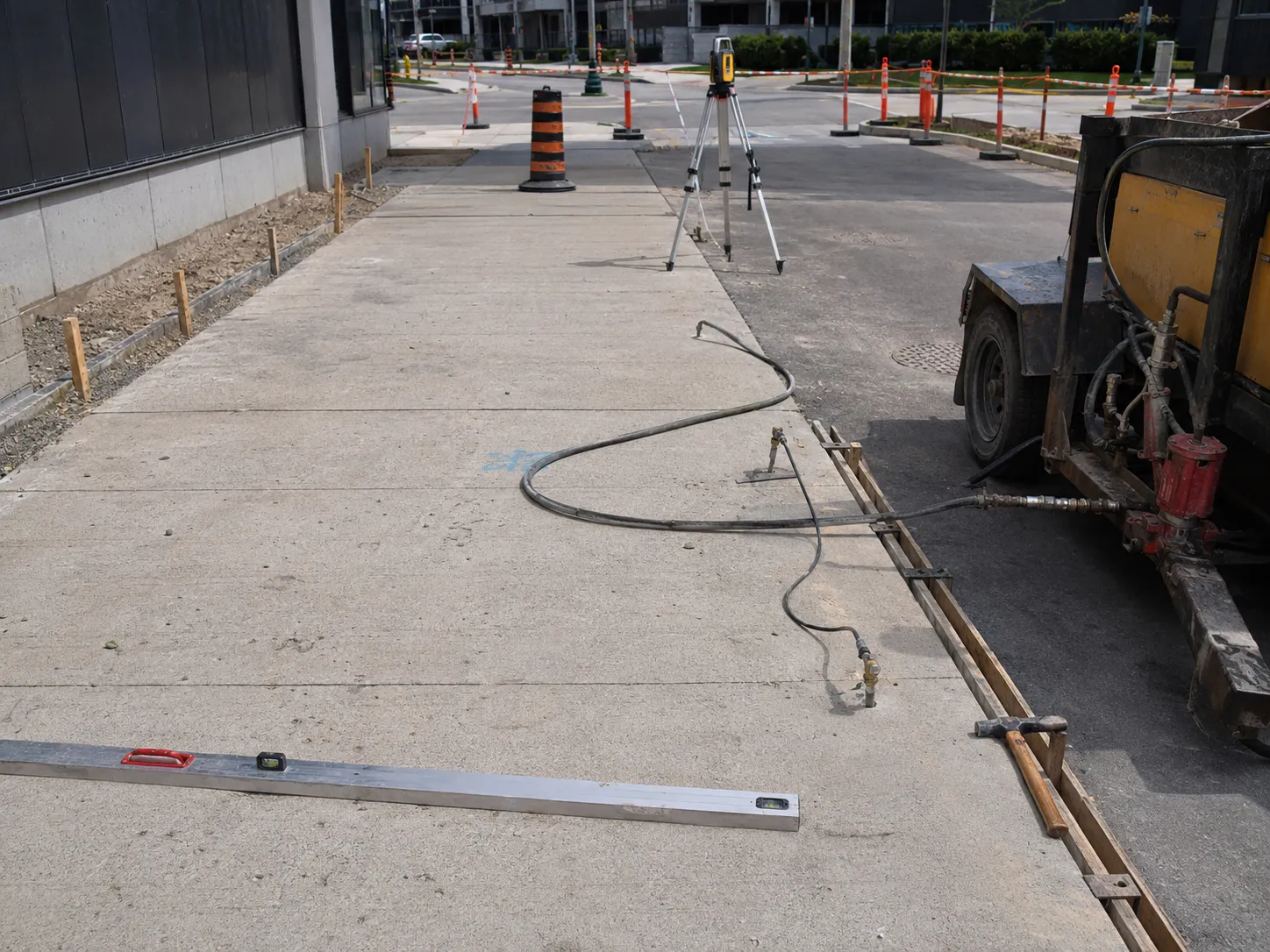 The Markham market for slab lifting and levelling for Slab Lifting and Levelling in Markham