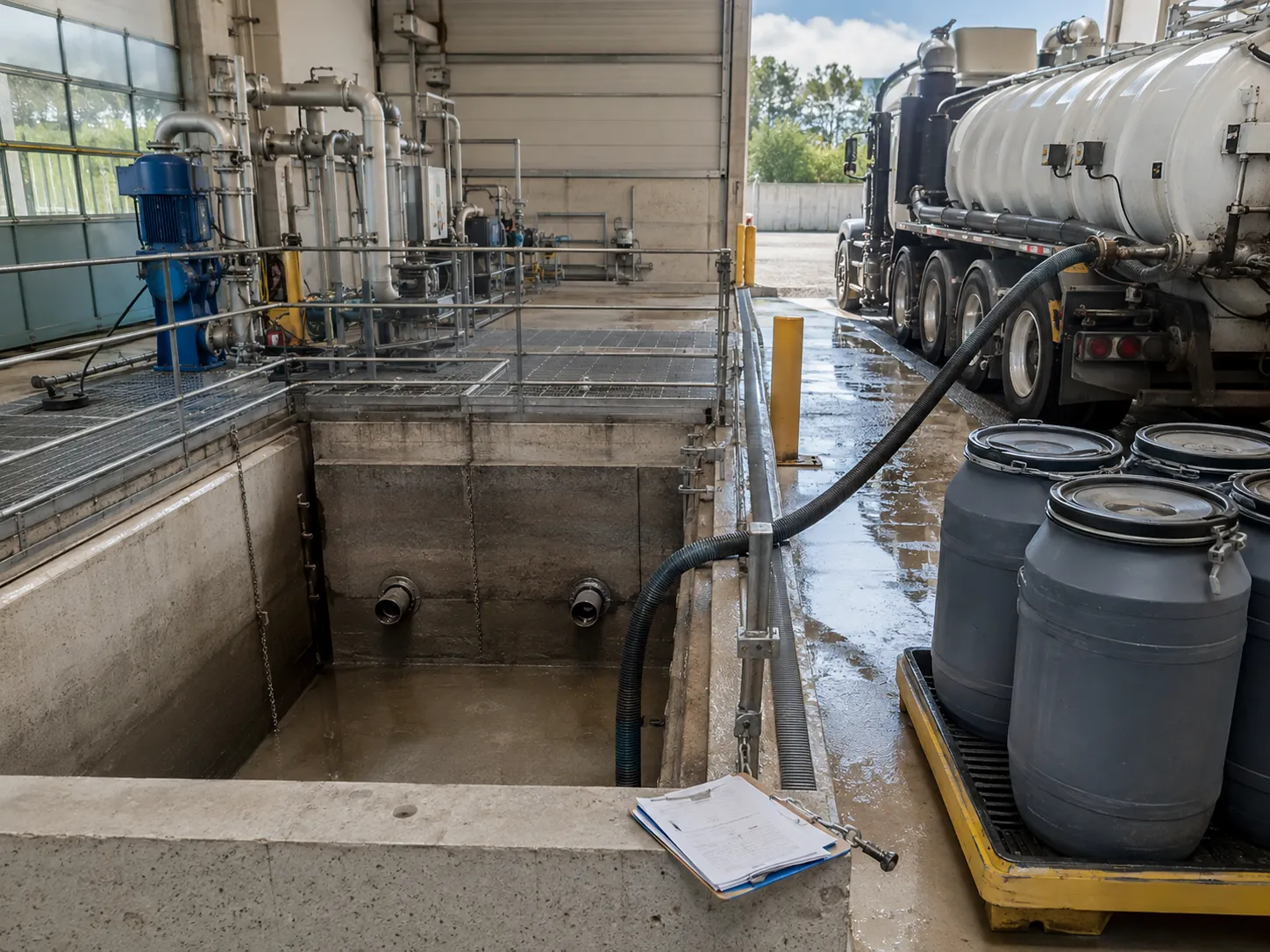 Sludge and Industrial Waste Removal across Markham property by Harrowgate Group