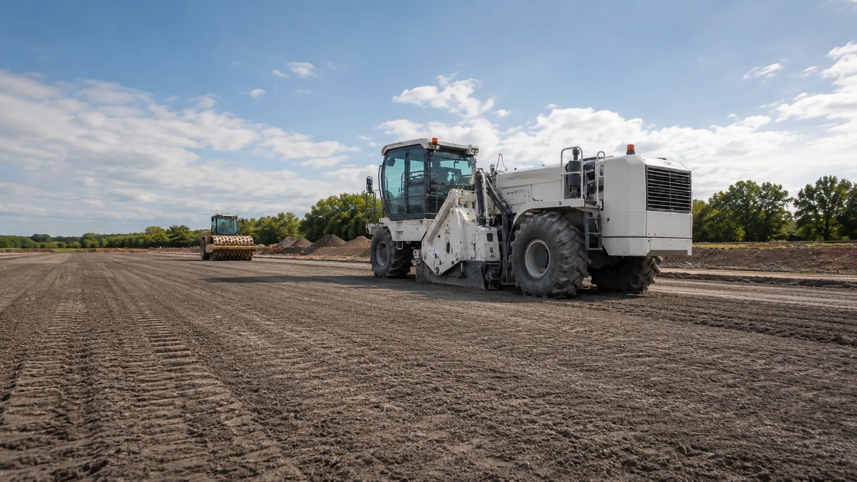 Soil Stabilization and Ground Improvement in Barrie, Ontario, self-performed and completed by Harrowgate Group