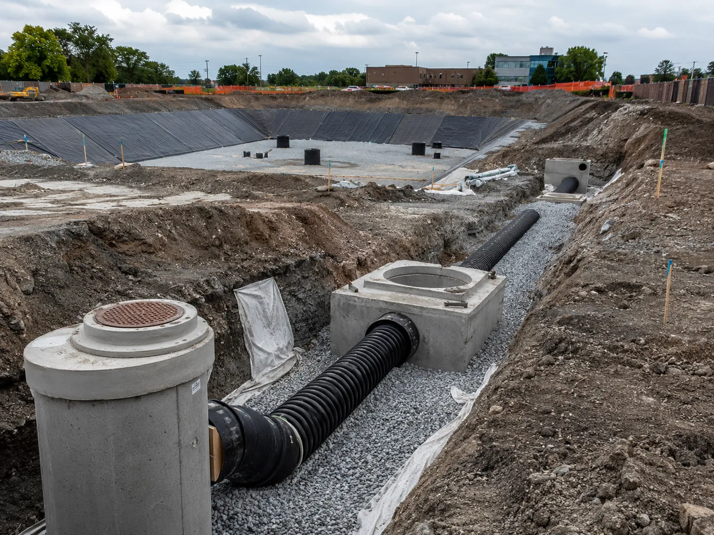 The Caledon market for stormwater management ponds for Stormwater Management Ponds in Caledon