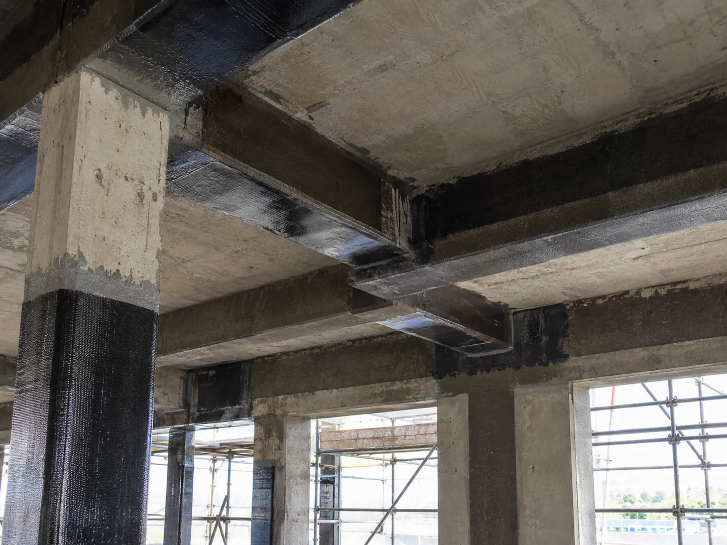 Structural Strengthening in Ajax being built and completed on site by Harrowgate Group