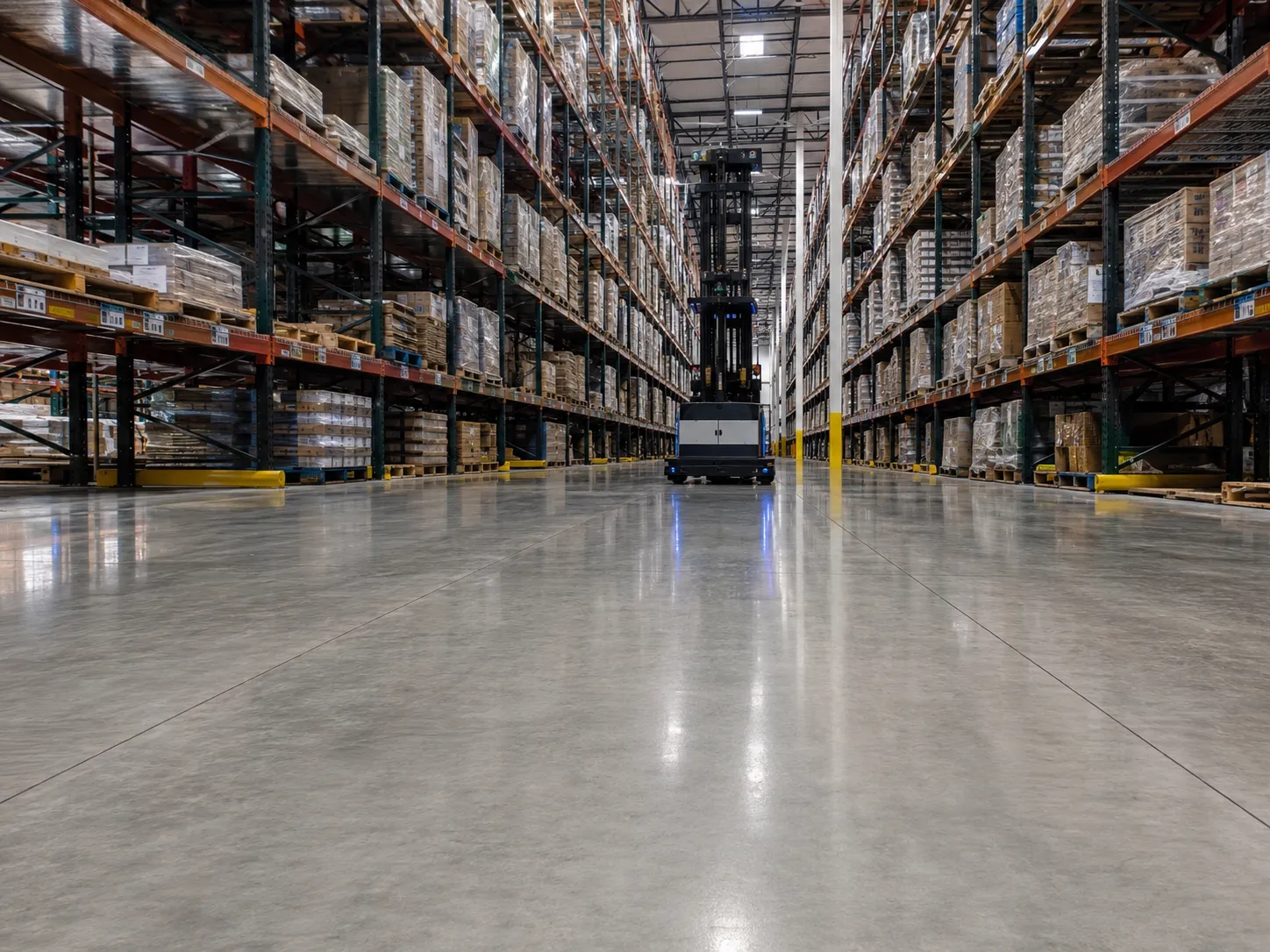 Completed Superflat and Warehouse Floors installation in Hamilton by Harrowgate Group