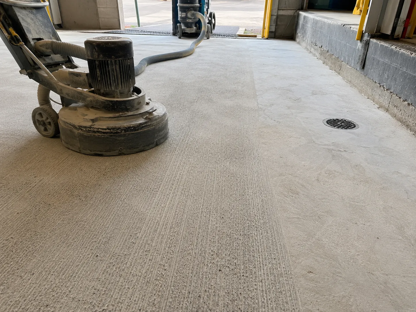 Completed Surface Preparation and Grinding installation in Markham by Harrowgate Group