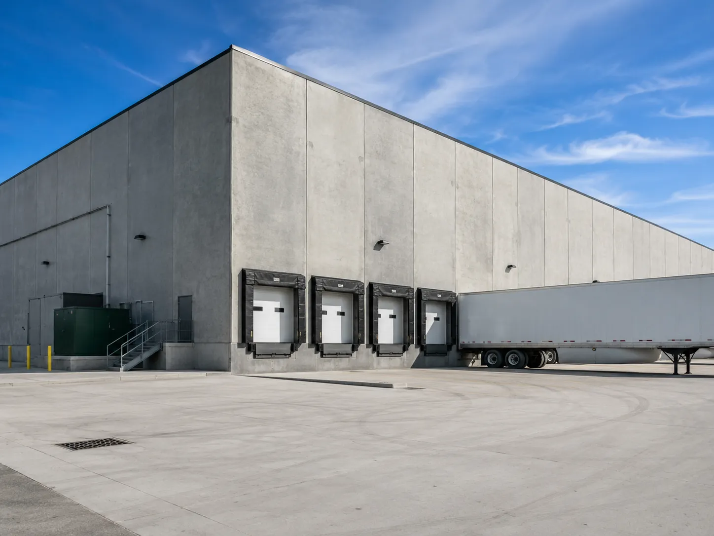 Completed Tilt-Up Concrete Panels installation in Caledon by Harrowgate Group