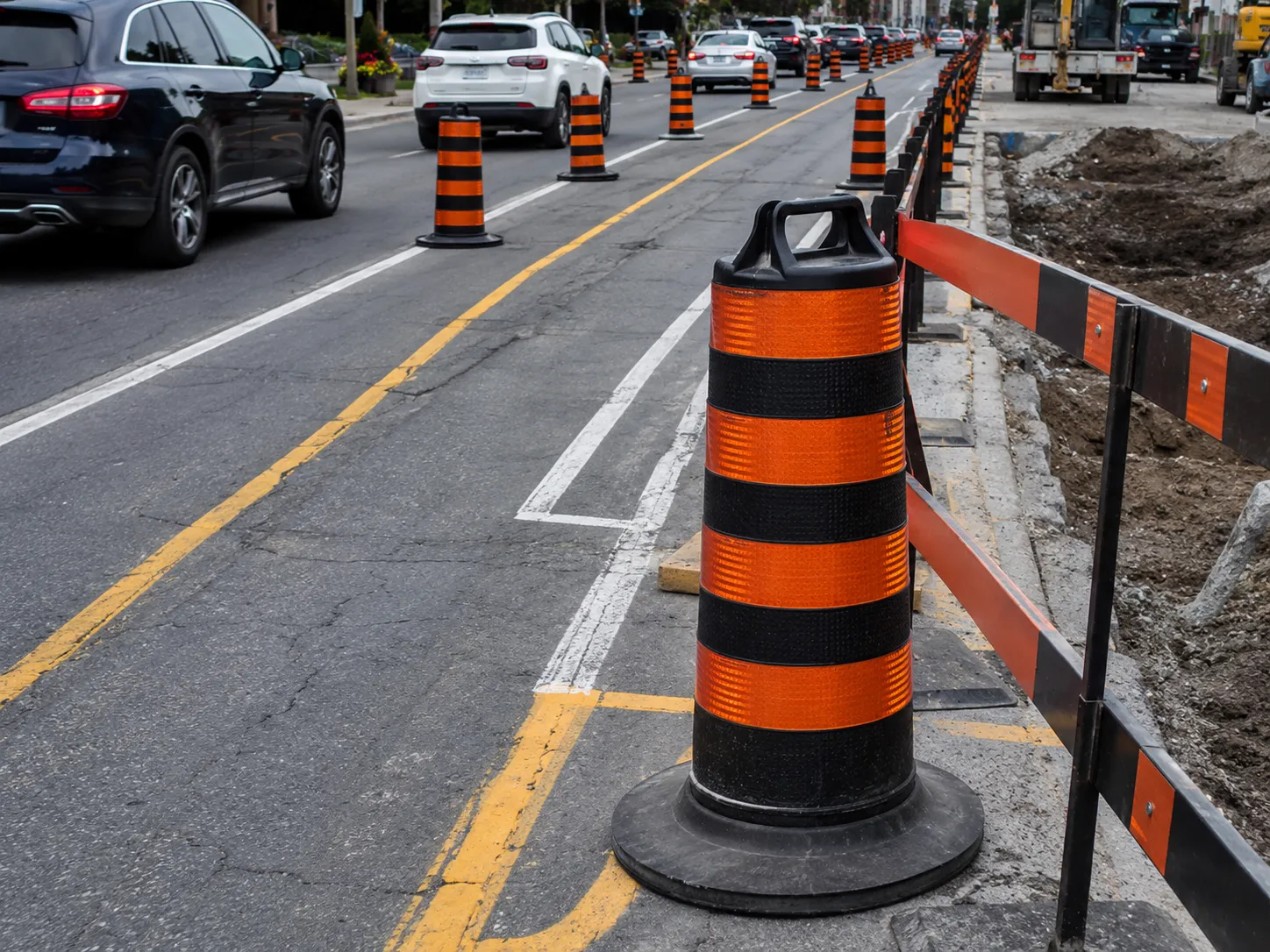 Traffic Control Services being built and completed on site by Harrowgate Group
