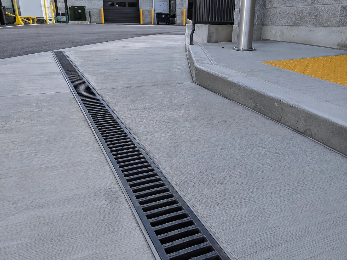 Trench Drain Installation in Markham being built and completed on site by Harrowgate Group