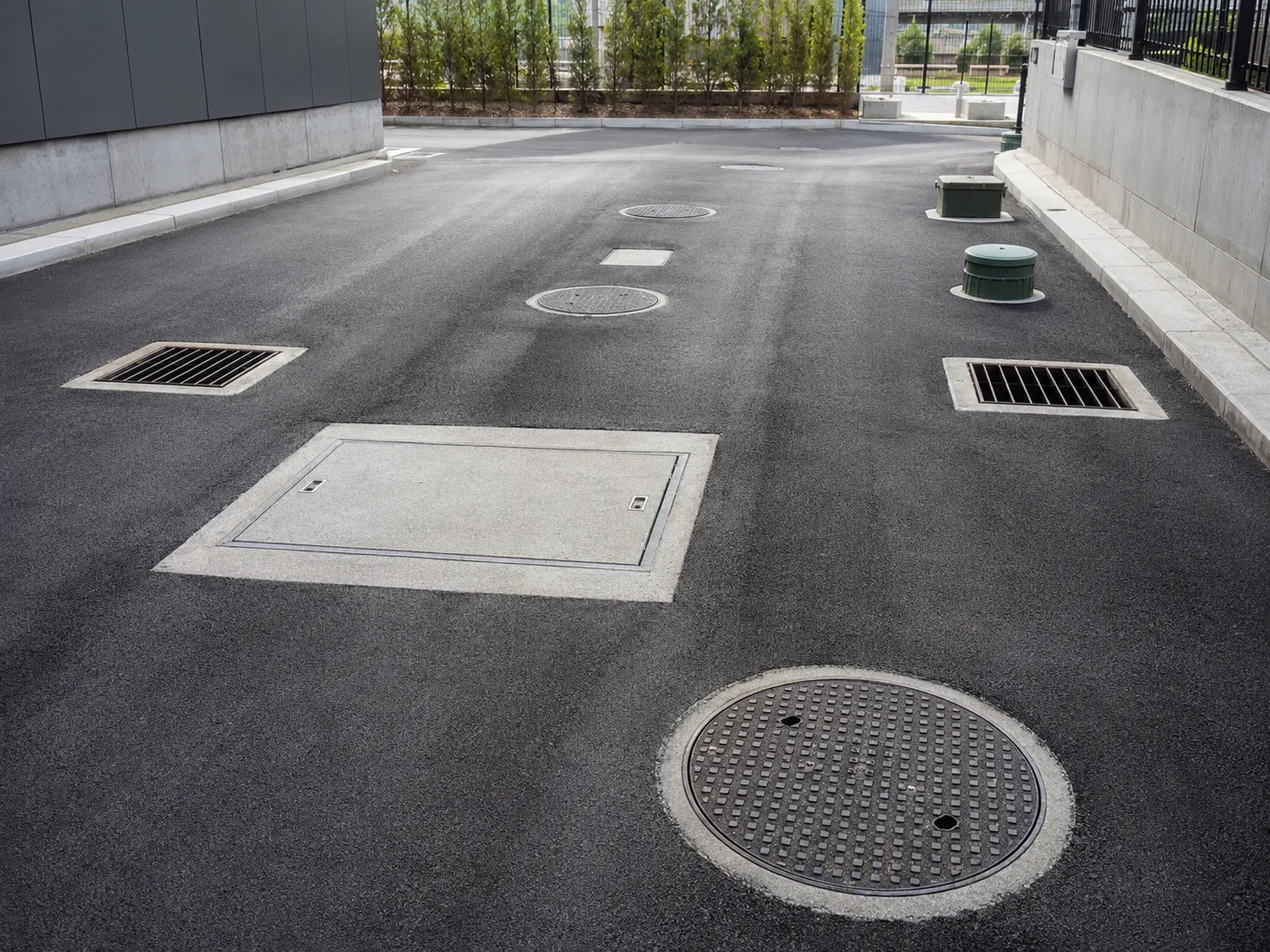Completed Underground Stormwater Systems installation by Harrowgate Group