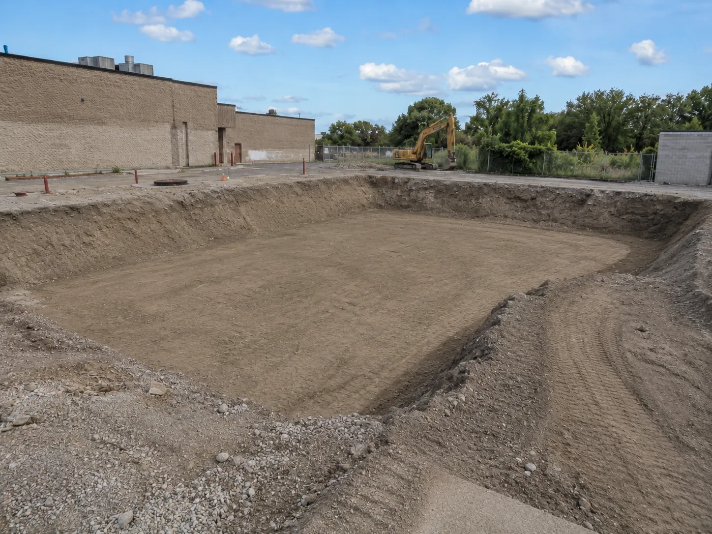 Completed Underground Tank Removal installation by Harrowgate Group