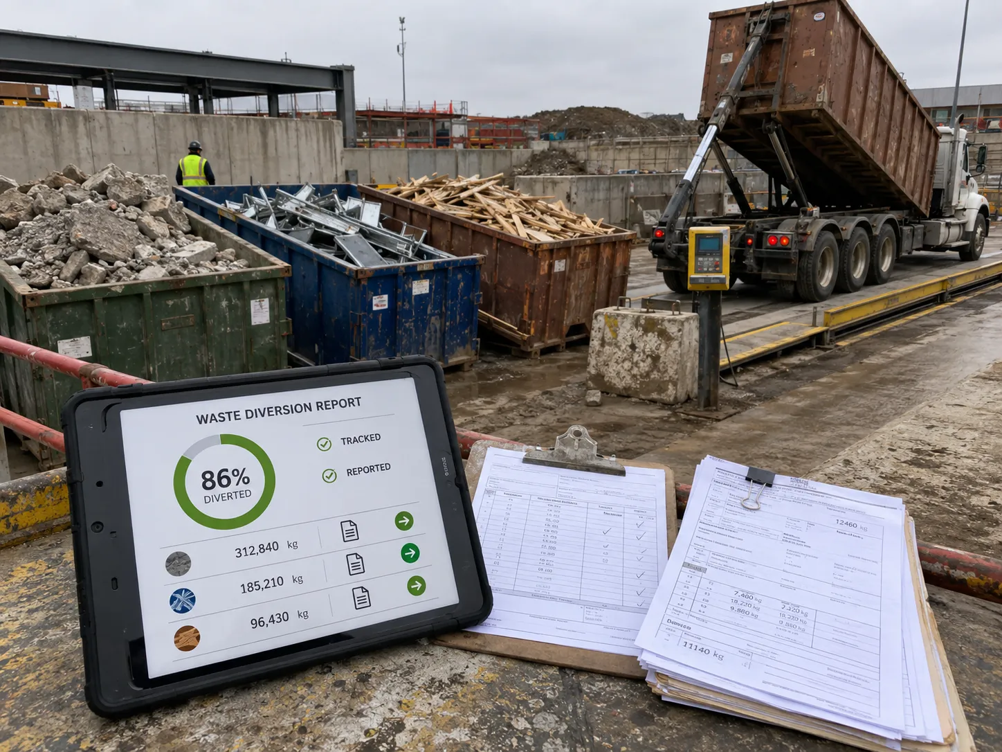 Waste Diversion Planning and Reporting across Markham property by Harrowgate Group