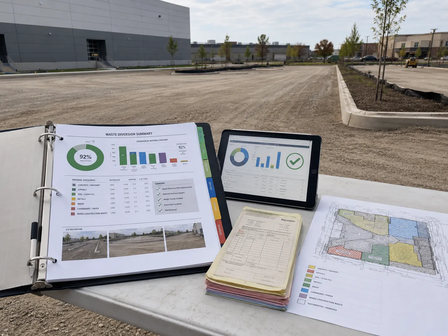 Where waste diversion planning and reporting is needed in Markham by Harrowgate Group